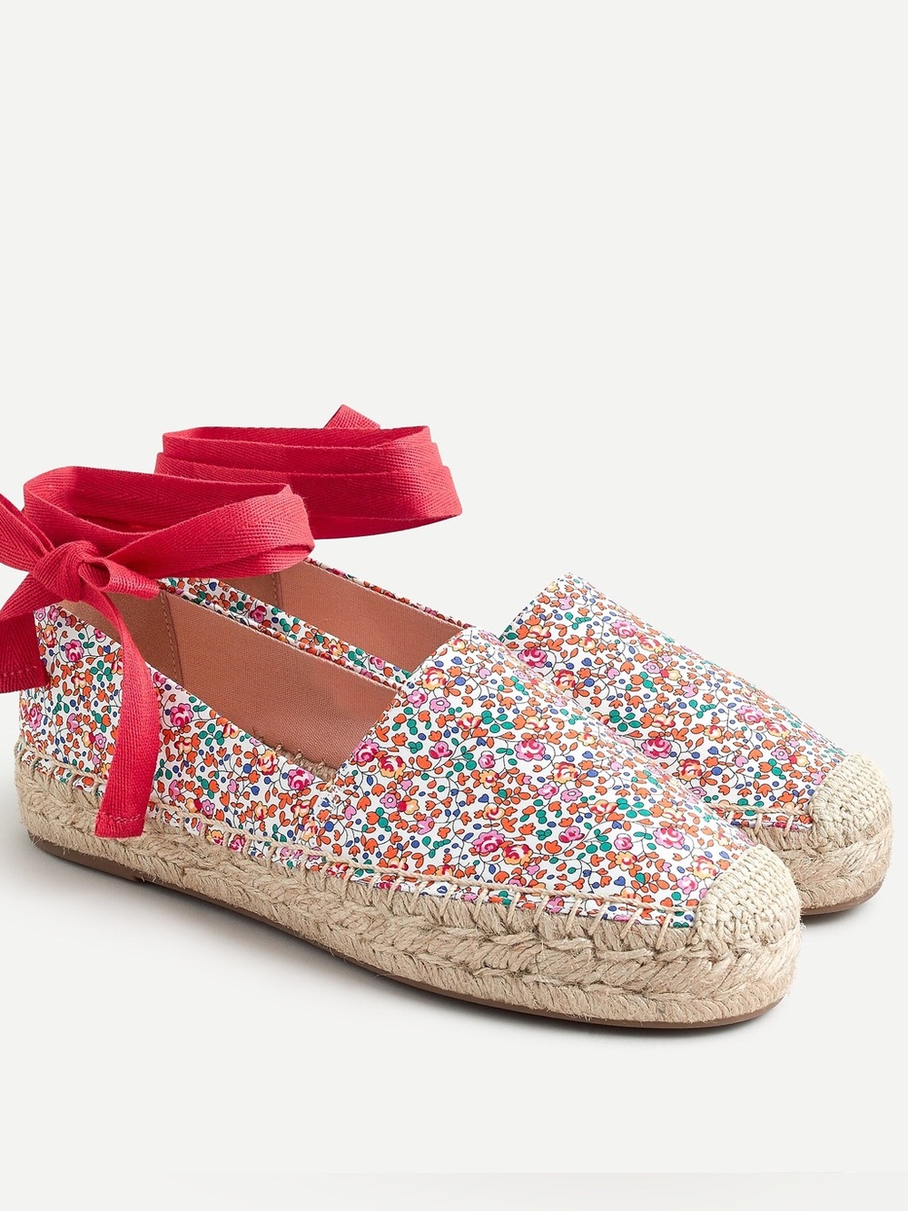 J. Crew Espadrille Flats in Liberty Eloise Floral 9